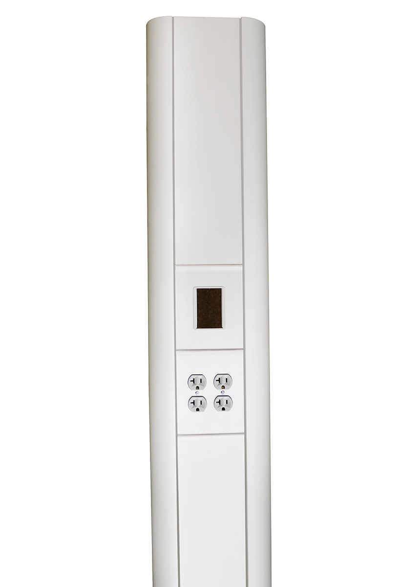 Product image for Wiremold VS662345FF Small Furniture Feed Vista Column