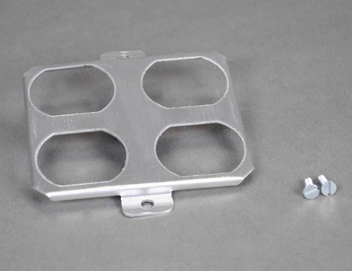 Product image for Wiremold M-2DR Multiplex Faceplate