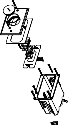 Includes single-gang box, device plate with two openings for communication devices, and nickel cover with one screw plug. For hole cut dimensions, see installation instructions sheet. Box Dimensions: 2 1/8