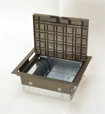 Product image for Wiremold AC8104 Raised Floor Box