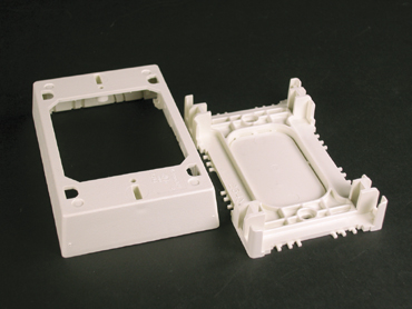 Product image for Wiremold 2348S/51 4-3/4 x 3 x 1" Ivory Non-Metallic Shallow Device Box/Extension Box