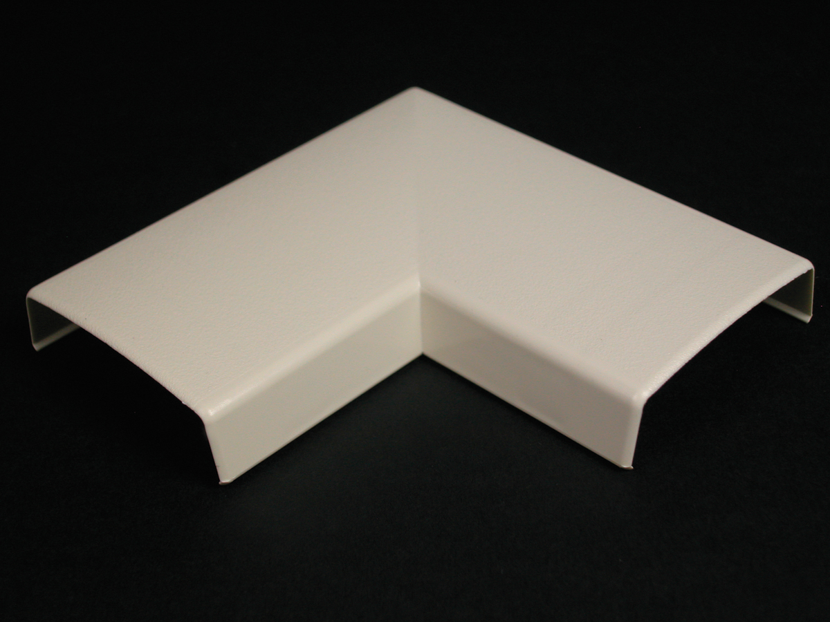 Product image for Wiremold 2311 Non-Metallic Flat Ivory 90 Degree Elbow