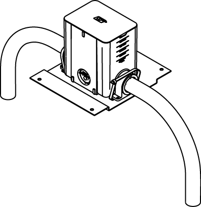 Product image for Wiremold 880MPFC NONMETALLIC RECTANGULAR FC FLR BOX