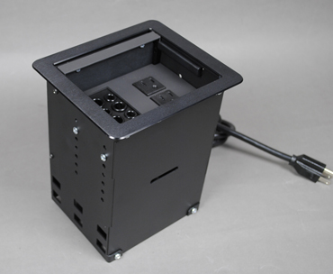 Product image for Wiremold TB672APBK INTEGRATE DESK TOP MEDIA PANEL