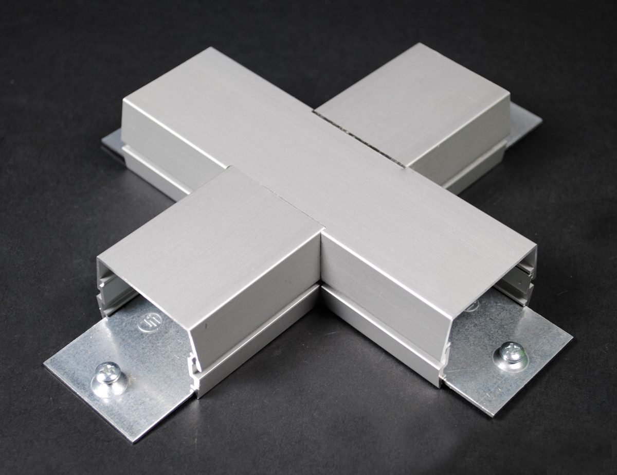Product image for Wiremold AL2416 CROSS ALUM