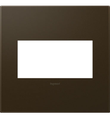 If you're partial to shades in the brown family, this bronze wall plate offers a rich complement any adorne switch, dimmer or outlet.For use with adorne Furniture Power only. Sold in multiples of ten (10) plates. Steel back plate and installation hardware are not included. All other adorne wall plate colors and finished are available as customs. View our FAQ page to learn more. -Standard Wall Plate, Bronze