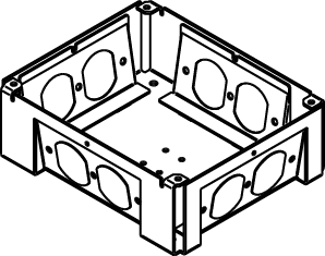 Product image for Wiremold RFB-WTB RFB4-Series Conversion Kit