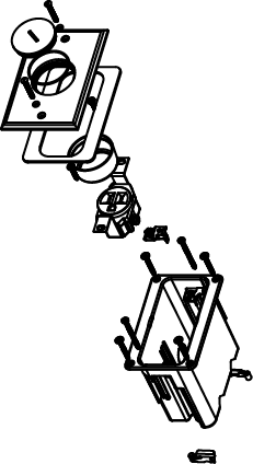 Product image for LCAN WMFB1SRN 1-GANG SINGLE REC NIC