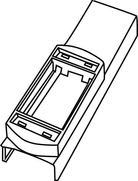 Product image for Wiremold 25DTC-3S2 Add-on Plate for Power Poles