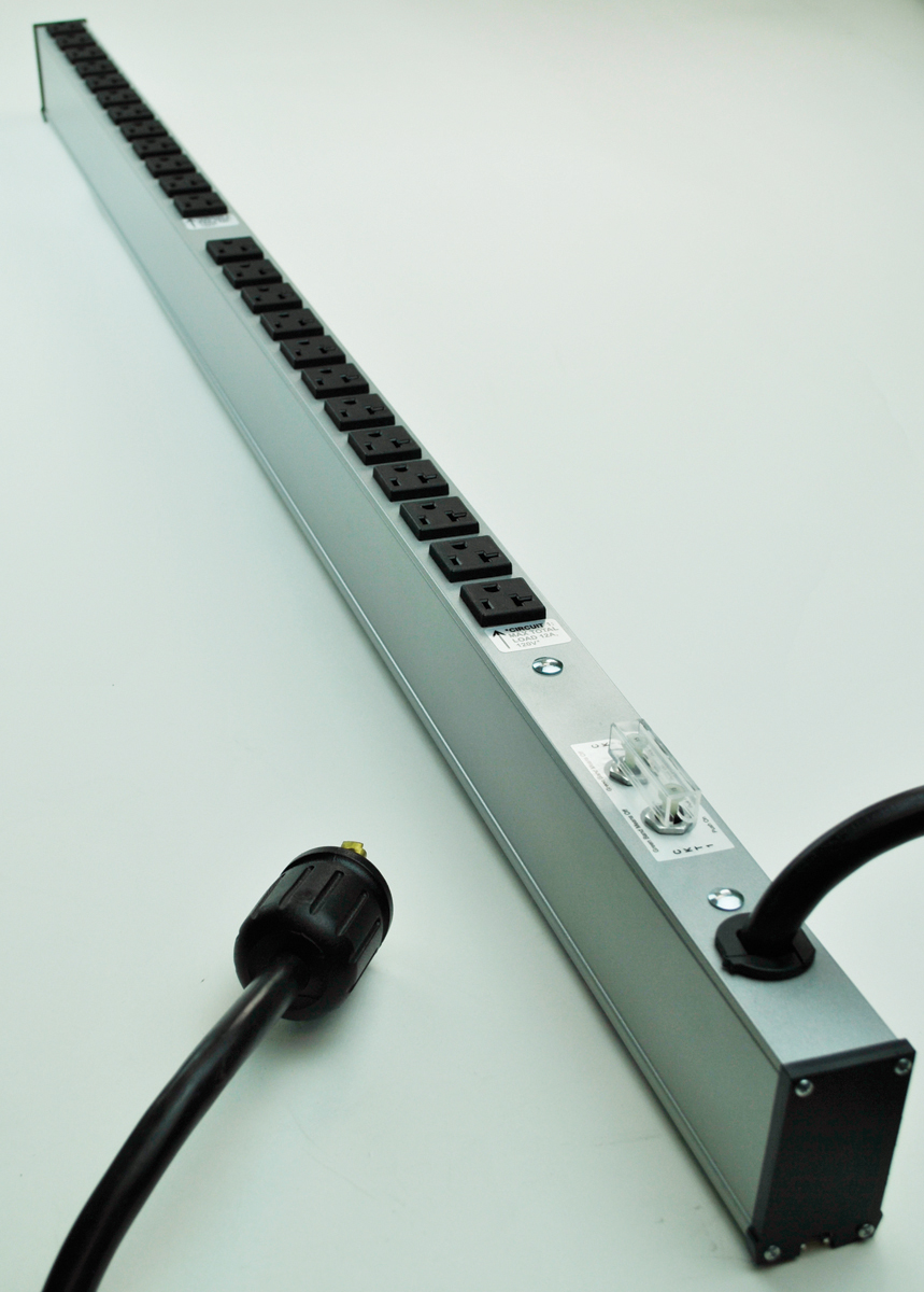 Product image for Wiremold 3A44B2-1 Power Commander PDU/120V/30A/single phase/24 pcs 5-20R O/L