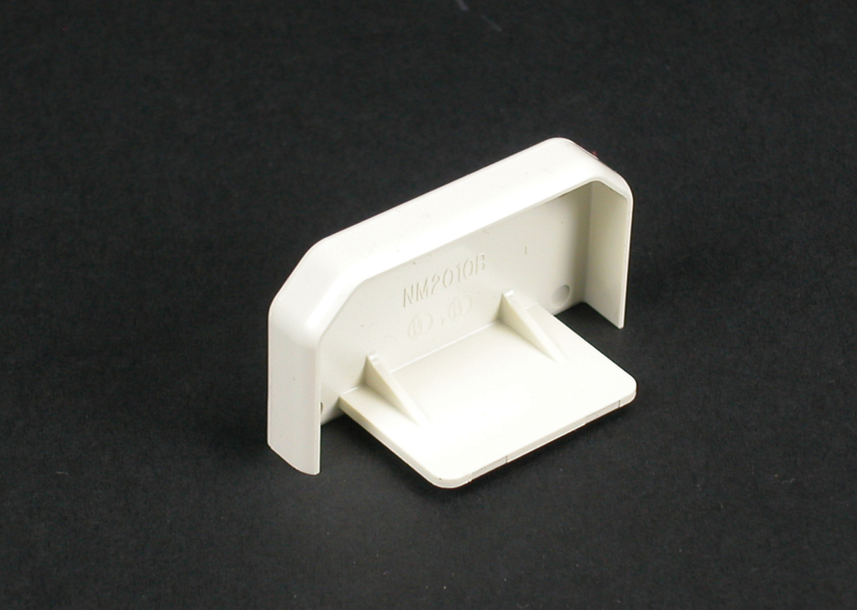 WIREMOLD NM2010B NONMETALLIC BLANK END FITTING NM2000 IVORY Gordon