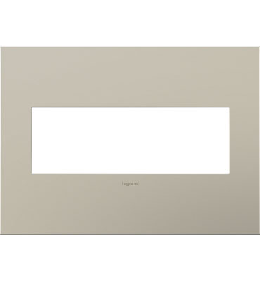 With its satin nickel finish and smooth edges, this cast metal wall plate will feel right at home in any modern or industrial-style décor.For use with adorne Furniture Power only. Sold in multiples of ten (10) plates. Steel back plate and installation hardware are not included. All other adorne wall plate colors and finished are available as customs. View our FAQ page to learn more. - Extra-Cap Wall Plate, Satin Nickel