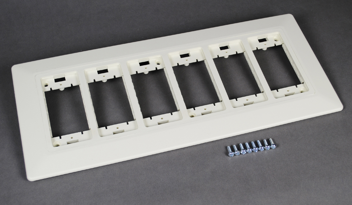 Product image for LCAN WSC07-6A SIX GANG DEVICE MNTG