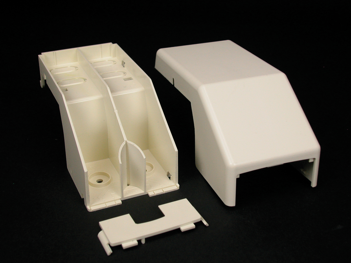 Makes transition from 40N2 Series Raceway to PN03, PN05 and PN10 Series Raceways. White