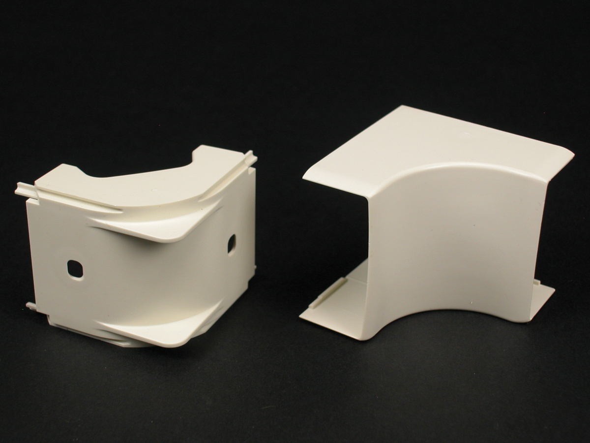 PN10 Series Internal Elbow. For right angle turns around internal corners. 1