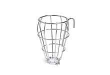 Product image for Woodhead 1161IG Guard Open End-200/300W Yellow Vinyl Coated