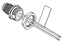 Product image for WOOD 8R4J36E03C3003 MIC 4P MR 30CM