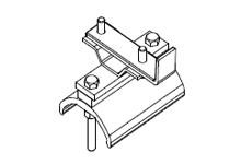 Product image for WOOD 54122 END CLAMP-HEAVY