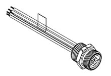 Product image for MOLE 1R5006A24A120 MC 5P MR 12IN 16