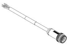 Product image for WOOD DNB01A-M010 MC 5P M/MP 1M ST M