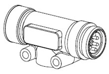 Product image for WOOD 115011A-PM-3 MC 5P DNET INLINE