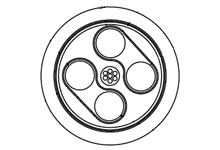 Product image for WOOD DND00A-T100 DEVICENET THIN DRO