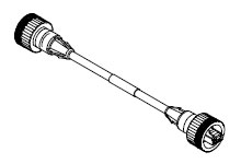 Product image for Woodhead ENP3115M050 Industrial Ethernet RJ-45 Double-Ended Cordset, 8 Poles, Male (Straight) to Male (Straight), Shielded Cable, 5.0m Length, 26 AWG