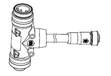 Product image for WOOD TC30200A46M010 QC 3P TEE W/MC