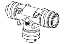 Product image for WOOD TC30C30-200 QC 3P TEE W/3P QUI