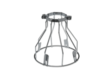 Product image for Woodhead 1181 PAR 38 Guard Open-End no Reflector Steel Zinc