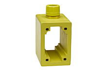Product image for Woodhead 3065 Safeway® Multiple Outlet FS/FD 2-Sided Box, 4-1/4" Deep, F3 (3/4") Cord Grip Body