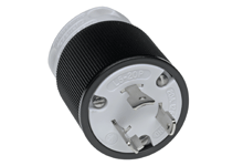 Product image for Woodhead 26T47 Safeway® Plug, 2 Pole/3 Wire, NEMA L5-20, 125V