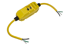 Product image for Woodhead 85252DW Safeway® Duplex Spec Hospital Grade Receptacle, 2 Pole/3 Wire, NEMA 5-15, 125V, Brown