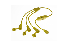 Product image for Woodhead 14W47-W-INWatertite® Inline GFCI Molded W Cordset, 2 Pole/3 Wire, Cordset Length 0.91m (3.0' ), NEMA 5-15, 125V