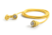 Product image for Woodhead 28W47A103Watertite® Cordset, 10 Gauge SOOW, 2 Pole/3 Wire, Cordset, Length 7.62m (25.0' ), NEMA L5-30, 125V