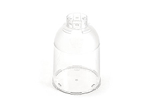 Product image for Woodhead 382 Clear Polycarbonate Guard with Bottom Cover