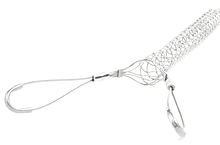 Product image for Woodhead 35004 Standard Duty Support Grip, Double Eye, Closed Mesh, Double Weave, Cable Diameter 25.40-31.50mm (1.000-1.240"), Approximate Break Strength 870.90kg (1,920 lbs)