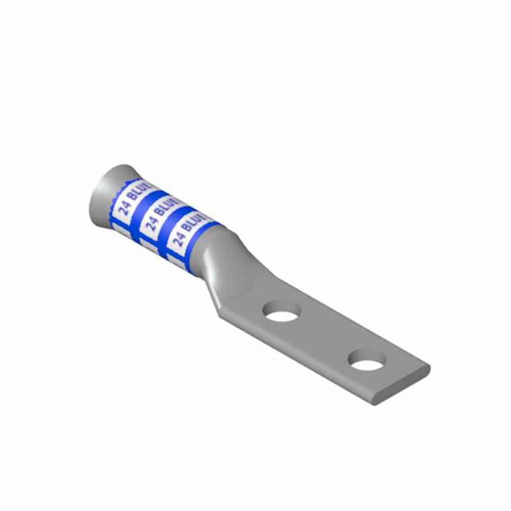 Product image for Thomas & Betts 256-1225PHBS 256-30695-1225 Peep Hole Belled End 2-Hole Compression Lug