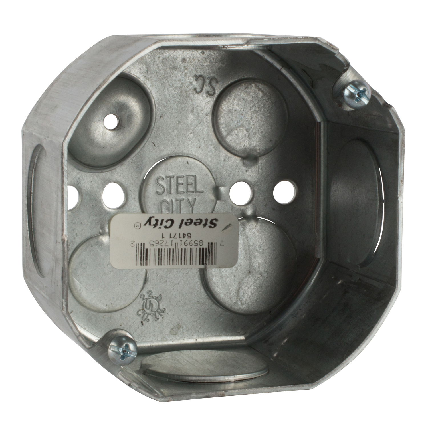 Product image for Steel City 54171-1 Steel Electrical Box