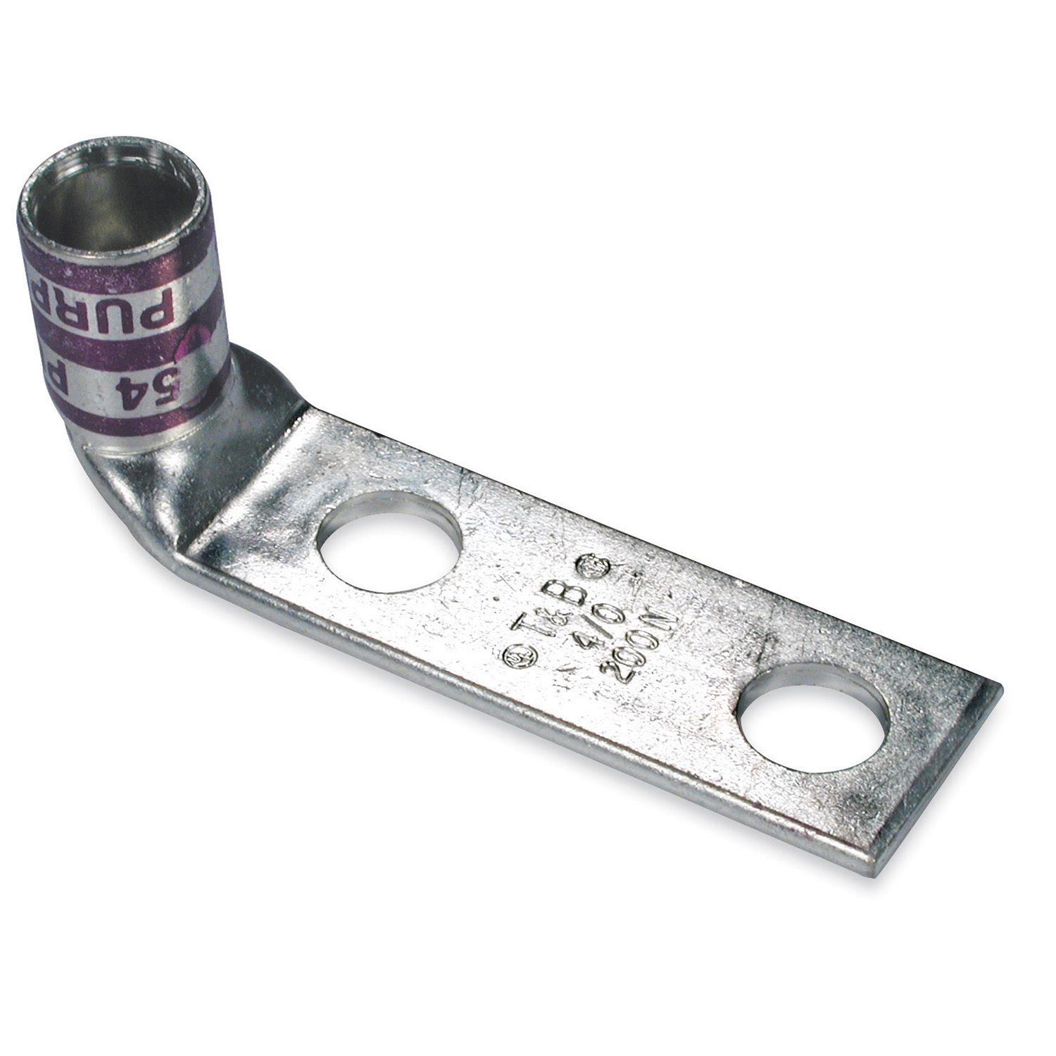 Product image for CT 54213UB 2 HOLE 90 DEG CU LUG 250
