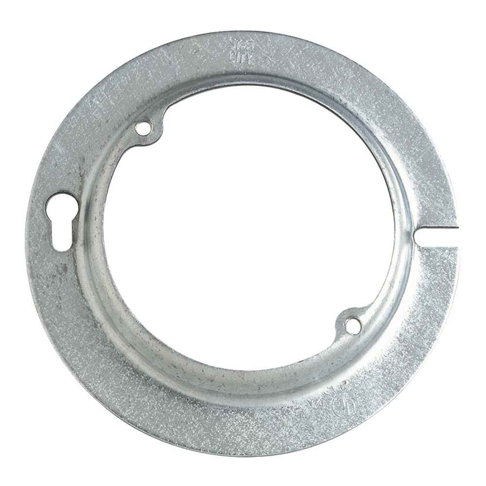 Product image for Steel City 54-C-3 1/2 4 Inch Side 1/2 Inch Steel Raised Octagon Box Cover