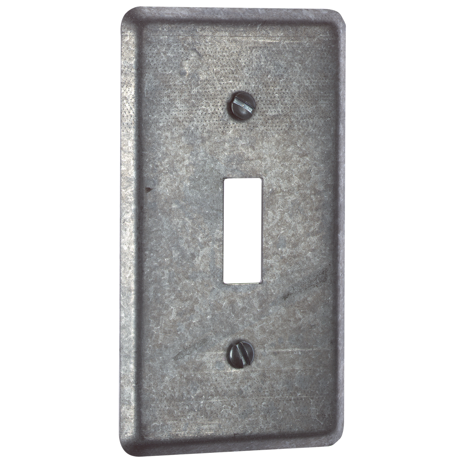 Product image for Steel-City 58C30 Steel Utility Device Cover, 4" x 2-1/8", 1/4" Raised, Toggle Switch
