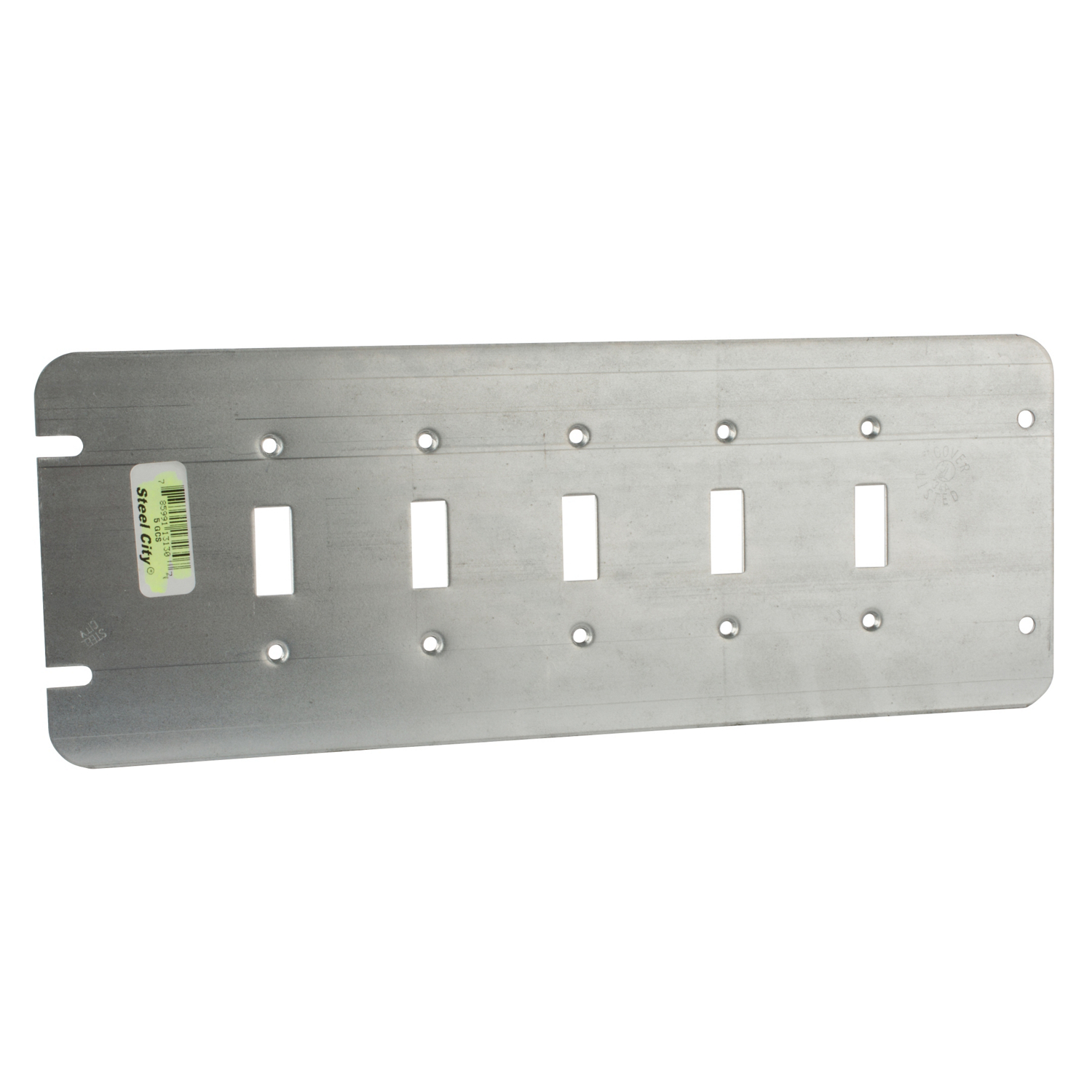Product image for ABB 5 GCS 5 GANG COVER, TOGGLE SWIT