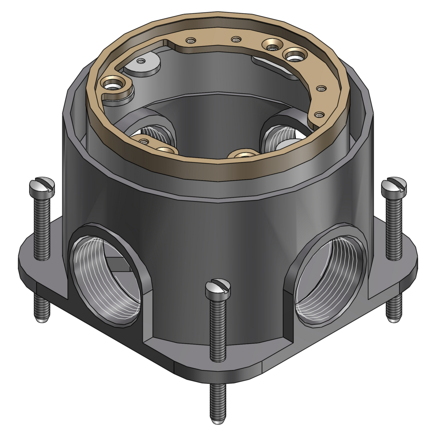 Product image for SC 601-1-1/4 1-GANG SERV FLR-BX 56C