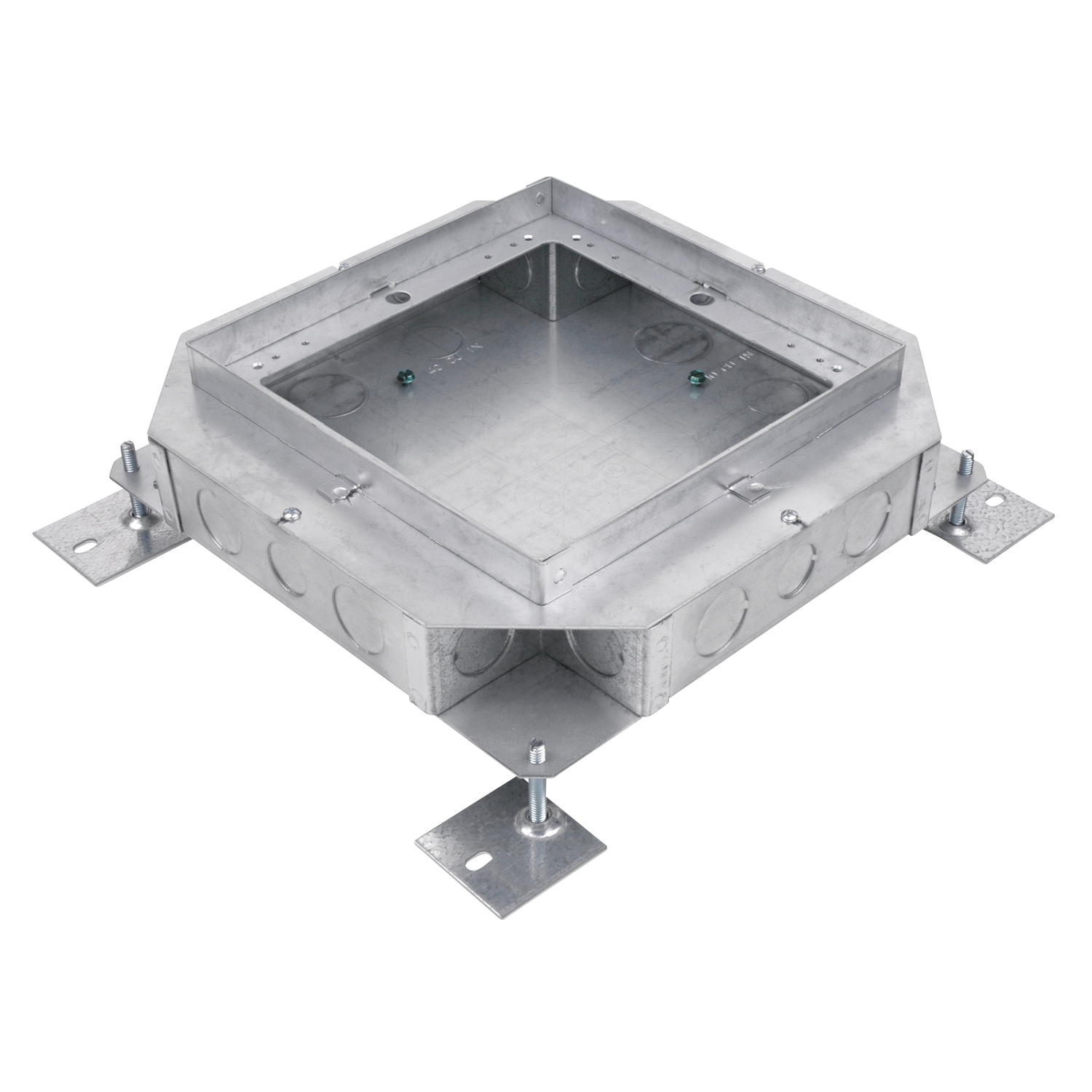 Product image for ABB 667-SC 4GANG SVC FLR BOX 128CU