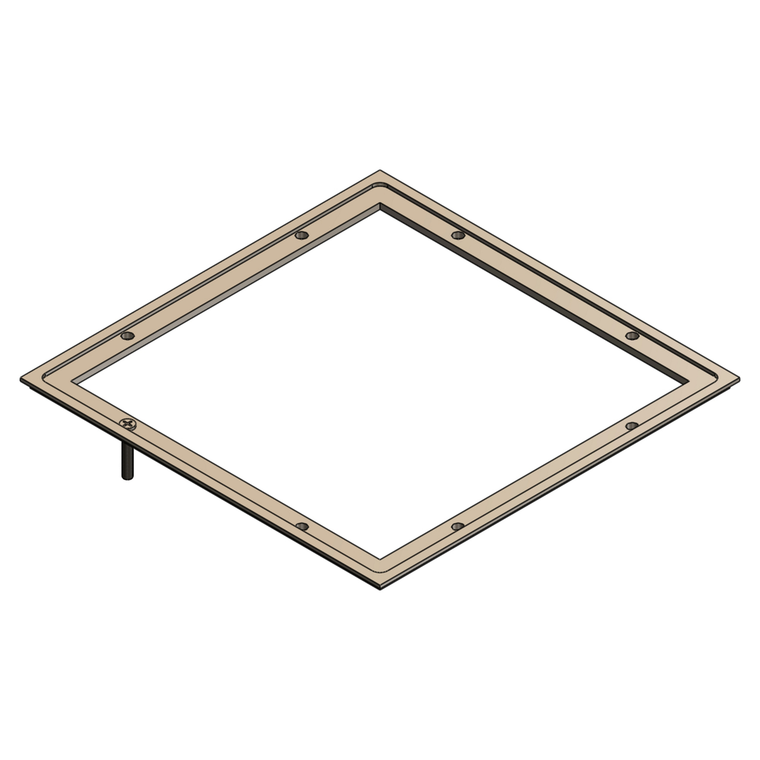Product image for ABB 668-TRIM-BGE 668S TRIM RING - B