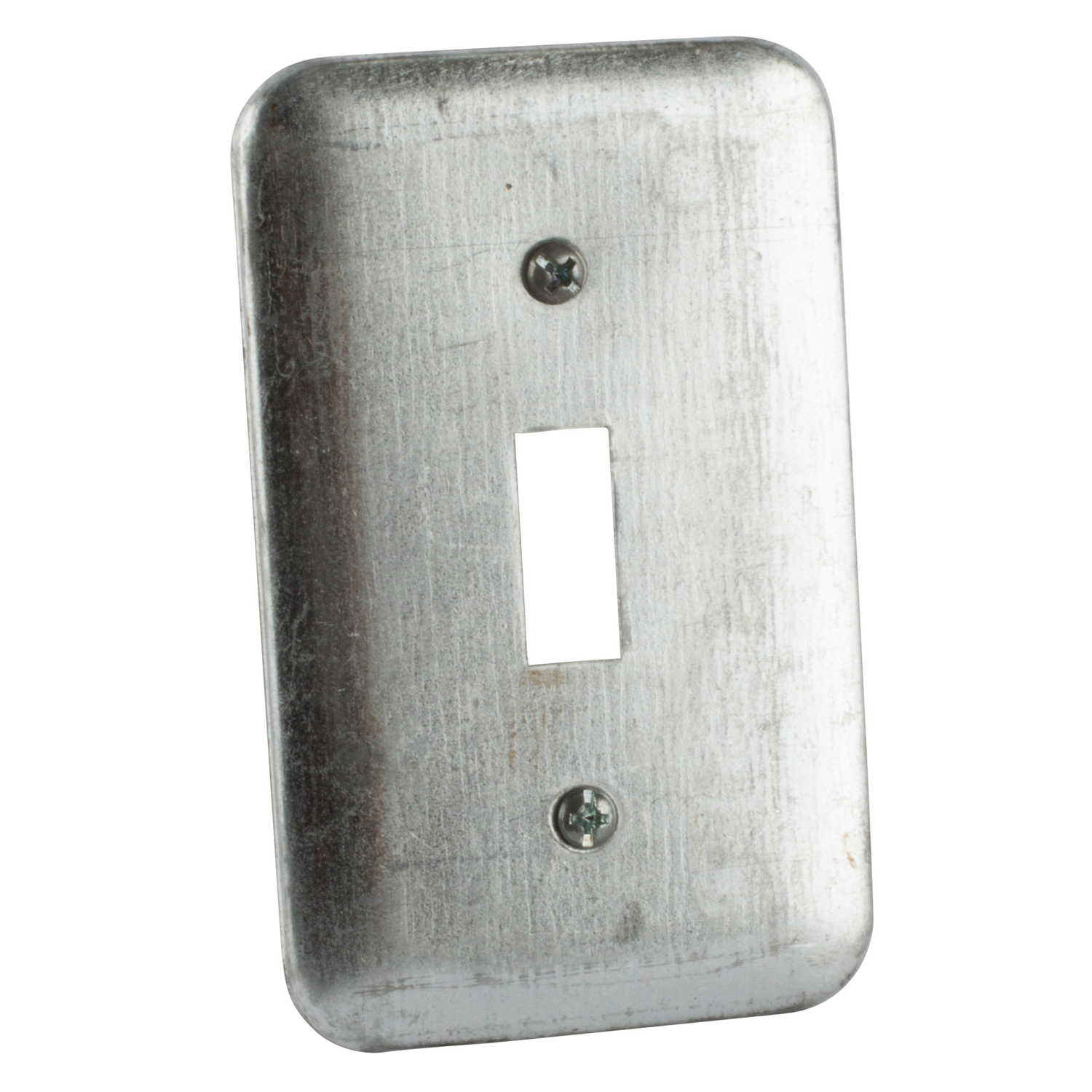 Product image for Steel City 68-C-30 4-1/8 x 2-1/2 Inch Steel Toggle Switch Raised Utility Box Cover