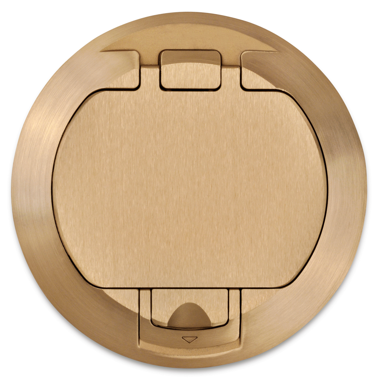 Product image for Steel City 68-HP-FC-BRS Brass Flush Cover