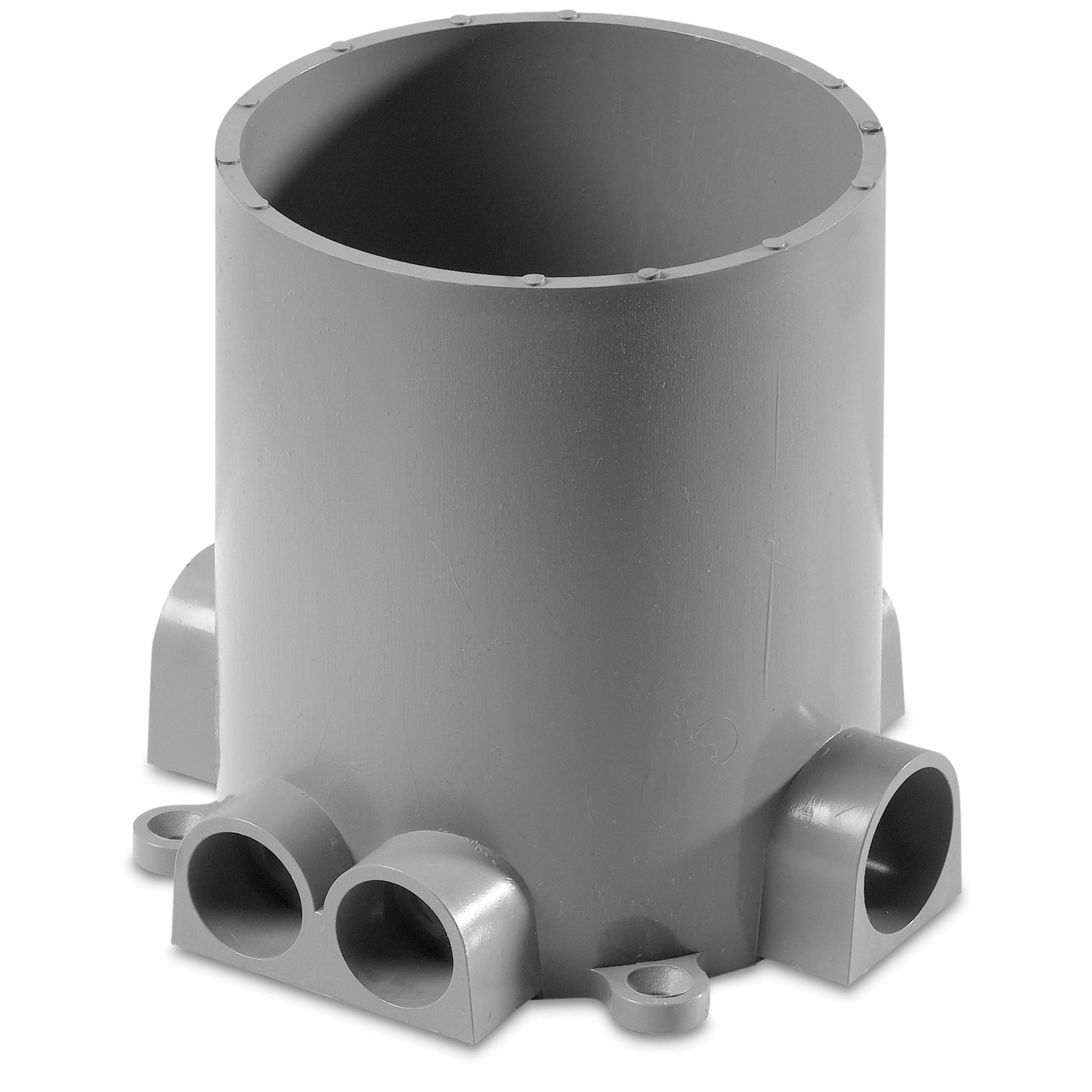 HUBBELL S1PFB PVC Concrete Floor Box Kit Non-Corrosive 100 Cubic In. 