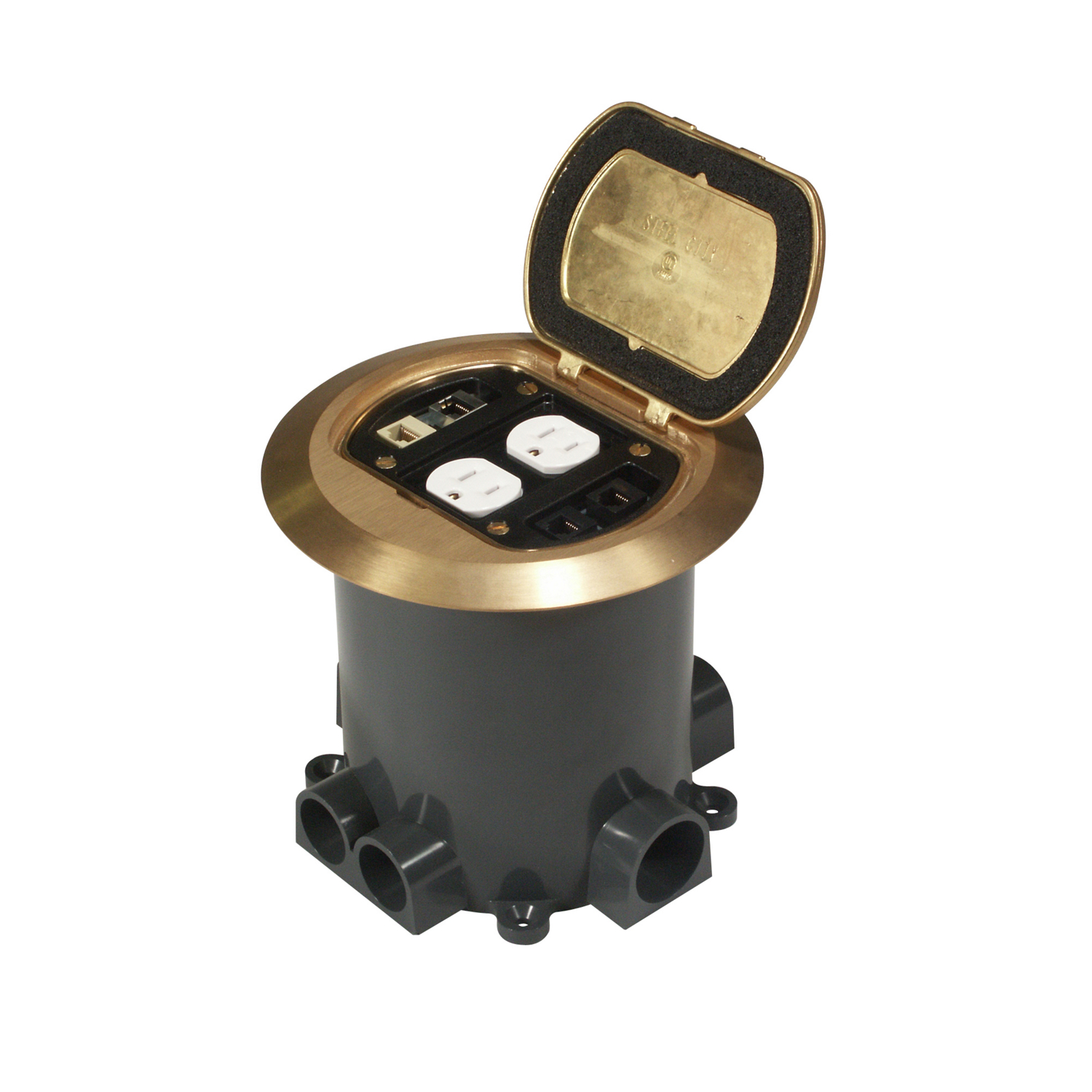 Product image for Steel City 68P-DV-KIT-BRS Steel Brass Cover Dual Voltage Kit